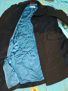 Chic Blue winter Coat