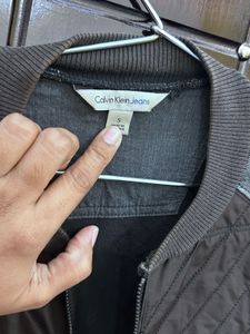 Men's Grey Bomber Jacket