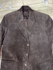 Men's Brown Corduroy Blazer