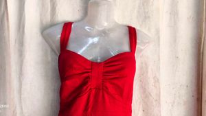 Vibrant Red top