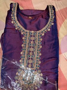 MAGENTA MAGIC  kurta set With Dopatta