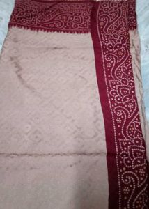 Elegant Bandhani Saree