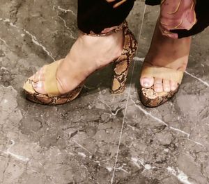 Snakeskin Heels