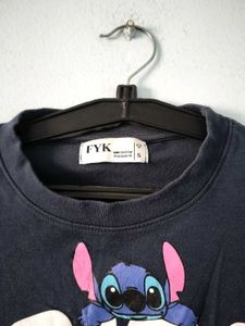 Cute Stitch Crop Top 🪩