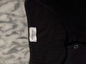 Crop Black Fitted Top
