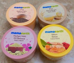 Mamaearth FACE PACK  Total - 2