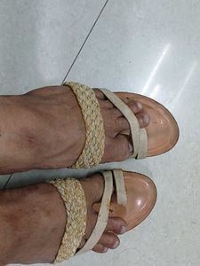 Woman Cheppal 38 Size Good Condition. High Heels