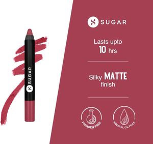 Sugar Cosmetics Matte As Hell Lip Crayon