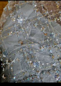 Vintage Y2K Sparkly Silver Sequin Dress