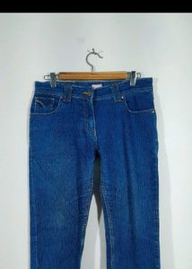 MAX Classic Blue Denim Jeans mid rise