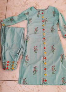 Beautiful Light Blue Kurta Set