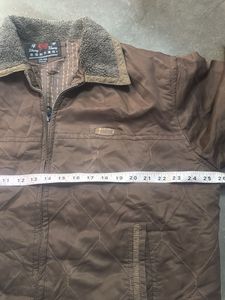 Vintage Brown Quilted Jacket