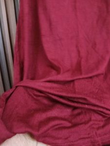 Maroon Spaghetti Strap Bodycon Dress