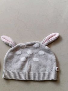 Mothercare Brand Warm Woolen Cap Mitten Set