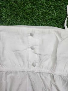 Chic Off-Shoulder White Top