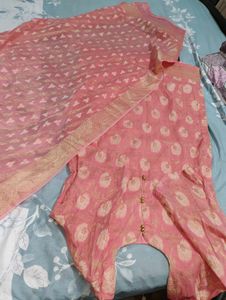 beautiful banarsi kurta with dupatta