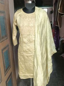 Elegant Embroidered Kurta Set with Dupatta