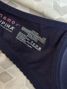 Navy Blue Wirless Bra