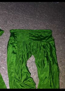 Vibrant Green Ethnic Pants