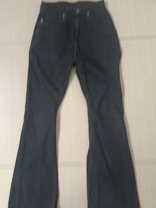 black boot cut jeans