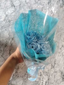 Beautiful teal bouquet