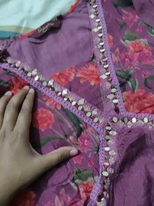 beautiful silk kurta set with dupatta ✨