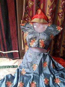 Floral Lehenga Choli Set
