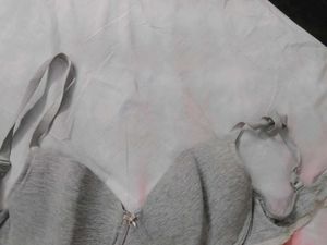Comfortable Grey Bra