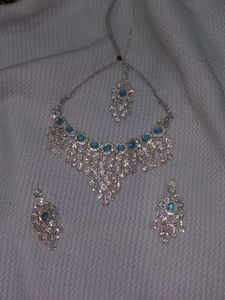 Sale 💰 Blue royal jewellery set