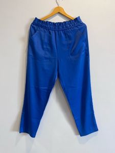 Zara Blue Elastic Waist Pants (S)