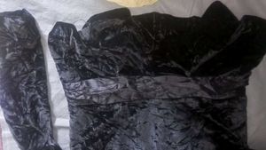 Chic Black Velvet Jacket