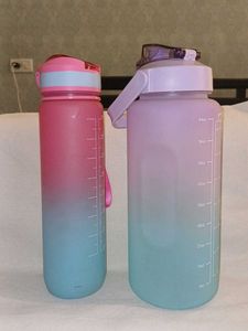 Gradient Water Bottle Set