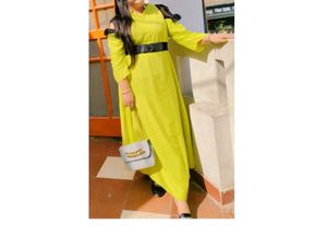 Beautiful Lime Green Gown with Belt