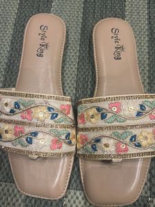 Beautiful Embroidered Flats