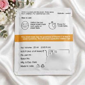 The Man Company Vitamin C Sheet Mask