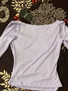 SHEIN lilac full sleeves top