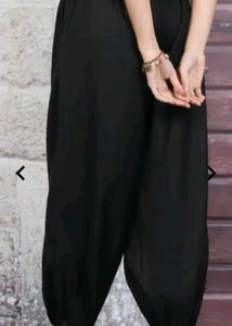 Chic High-Waisted Black Palazzo Pants