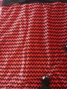 Elegant Black &amp; Red Dress