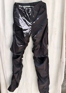 I. Unique Black Cargo Pants