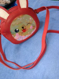 Cute Kawaii Red Doggy Shaker Bag