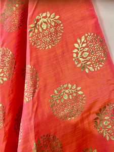 Beautiful Coral Ethnic Skirt