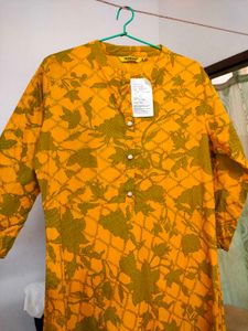 Sunny Elegance: Bright Yellow Kurta