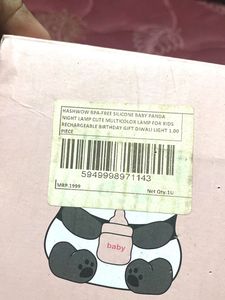 Cute Panda Baby Bottle Box