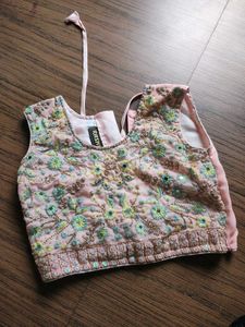 Embroidered Silk Blouse