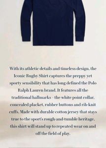 Men's Navy Blue Polo Shirt