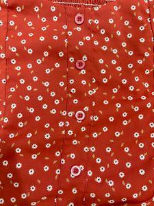 Floral Print Mini Dress