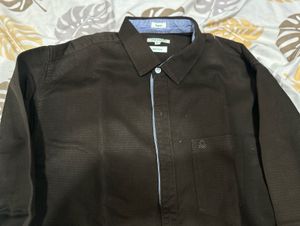 Benetton Brown Long Sleeve Shirt