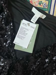 Sparkly Black Sequin Bodysuit