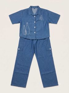 Blue Denim Co-ord Set
