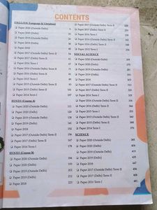Oswal CBSE Class 10 Solved Papers 2021